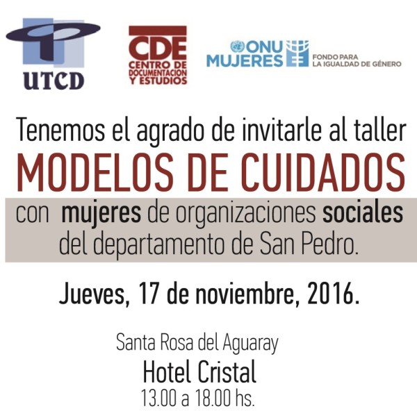 Talleres sobre “Modelos de Desarrollo y Sistema de Cuidados” en San Pedro y  Concepción | Centro de Documentación y Estudios